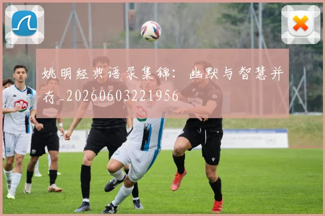 姚明经典语录集锦：幽默与智慧并存_20260603221956
